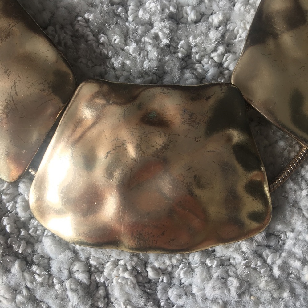 🏆 Gold short necklace - Picture 3 of 6